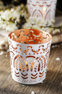 Kokulu mum ile romantik Mumluk