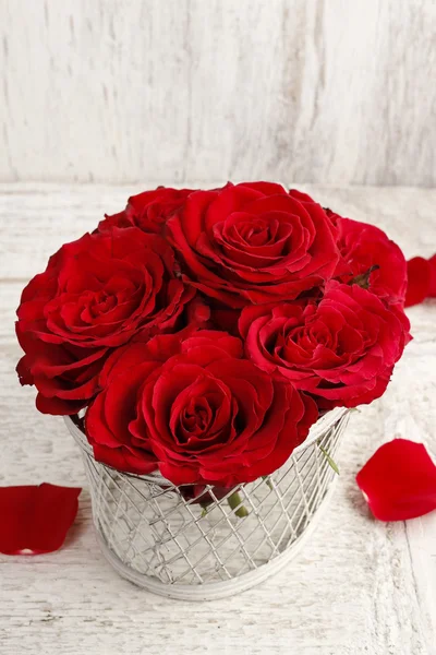 Bouquet of red roses — Stock Photo, Image