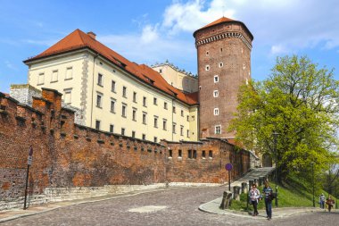 Wawel Kraliyet Kalesi, Krakow, Polonya.