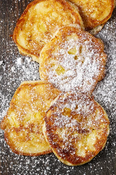 Äpple fritters — Stockfoto