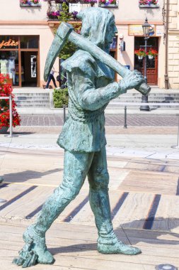 3D yanılsamalı resim ve heykel ana Pazar Meydanı, kablosuz