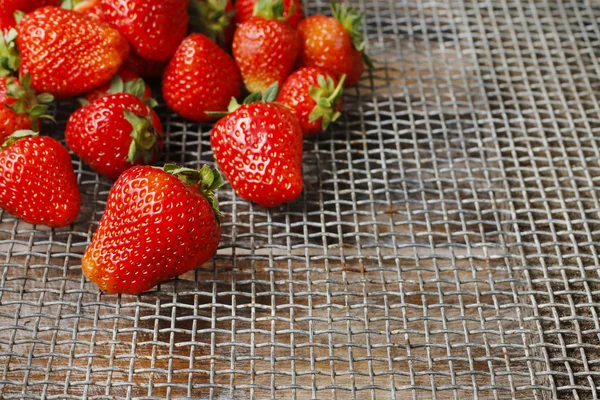 Ripe strawberries. Healthy food — Stock Photo, Image