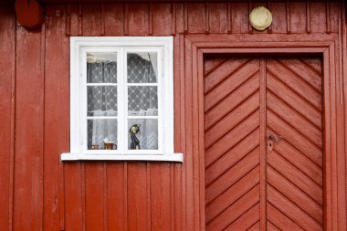 Tarihi şehir merkezinde Lanckorona, Lehçe resort, Polonya
