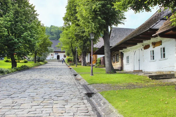 Centre historique de Lanckorona, station balnéaire polonaise, Pologne — Photo