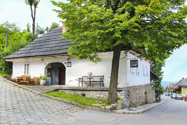 Historisches Stadtzentrum von Lanckorona, polnischer Ferienort, Polen — Stockfoto