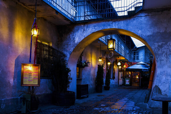 Казимеж, бывший еврейский квартал Кракова, Польша
.