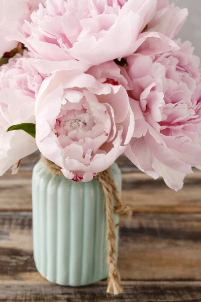 Bouquet of pink peonies — Stock Photo, Image