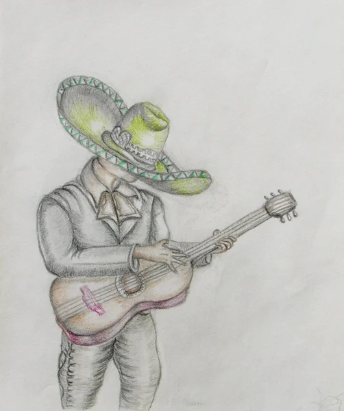 Mariachi gitar çalmak