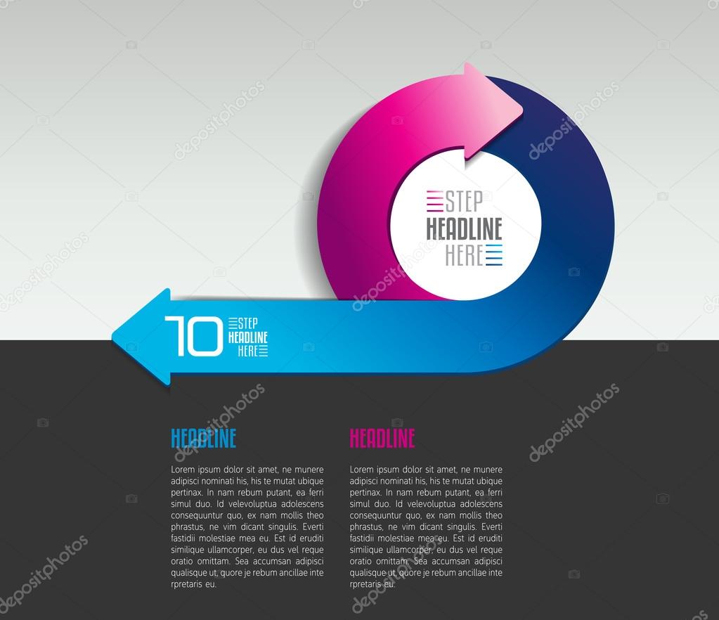 Arrow Circle Chart