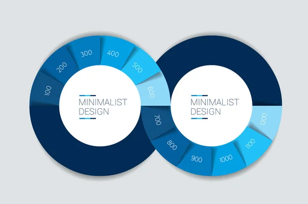 Devops Infinity Infografik Schritt Optionen Vorlage Schema Diagramm Diagramm — Stockvektor