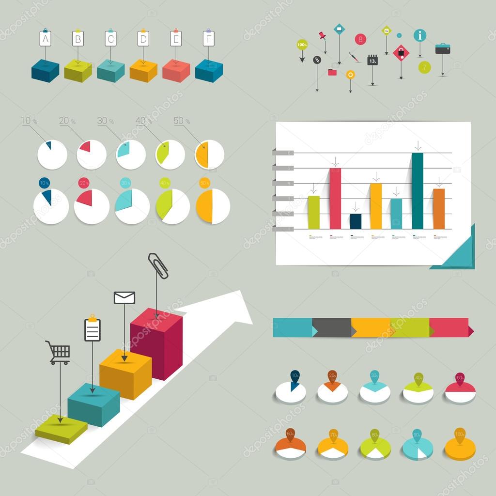 Infographic set elements.