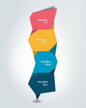 Zamanlama, etiket, banner. Minimalist vektör tasarım Infographic.