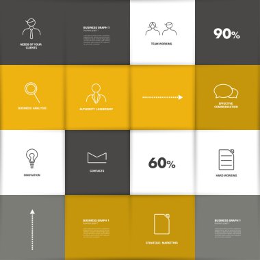 Zamanlama, etiket, banner. Minimalist vektör tasarım Infographic.