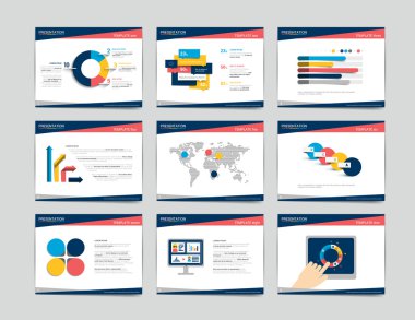 Sunu iş şablonları. Broşür, poster, slayt, dergi, kitap, broşür, Web sitesi, için Infographics yazdırma.