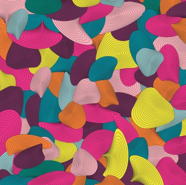 Sarmal süsleme. Op sanat desen kaplı.