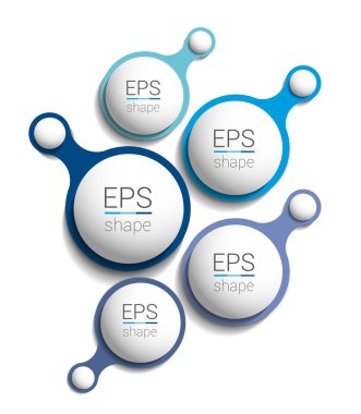 Konuşma balonu Infographic şablonu.