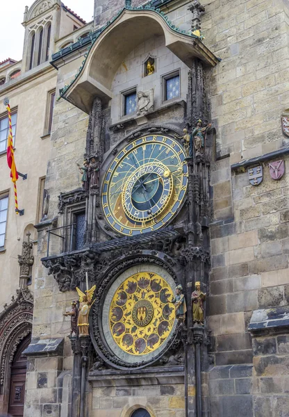 Orologio astronomico di Praga . — Foto Stock