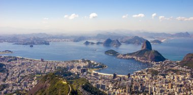 rio de Janeiro havadan görünümü