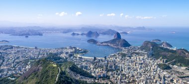 rio de Janeiro havadan görünümü