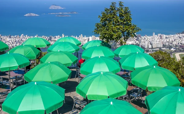 Colina do Corcovado no Rio de Janeiro — Fotografia de Stock