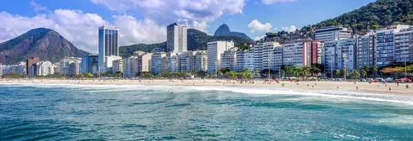 Rio de Janeiro. Spiaggia di Copacabana . — Foto Stock