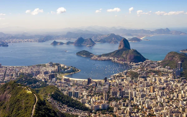 Veduta aerea di Rio De Janeiro Foto Stock