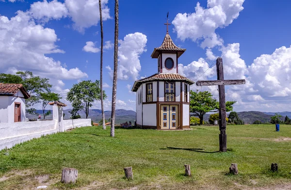 Kapell i Milho Verde, Minas Gerais, Brasilien . — Stockfoto