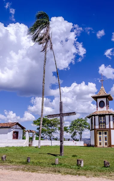 Kapell i Milho Verde, Minas Gerais, Brasilien . — Stockfoto