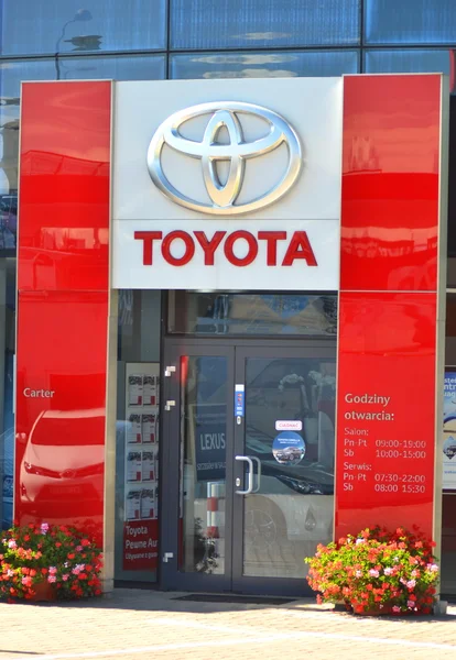 Logó a Toyota. — Stock Fotó