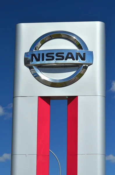 Logo van Nissan — Stockfoto