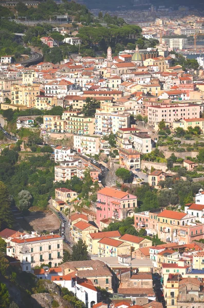 Picturesque landscape of vietri sul mare on amalfi coast in Italy — Stock Photo, Image