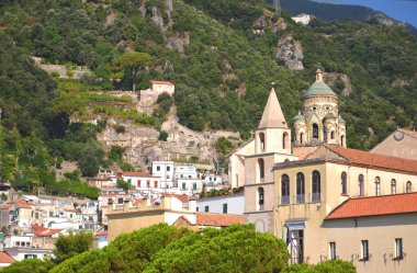 St. andrew Katedrali amalfi, campania İtalya'da dekore edilmiş