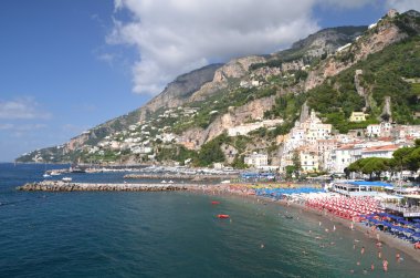 ısmarlayarak yaz resort Amalfi, İtalya