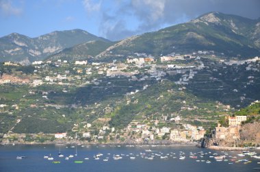 amalfi coast Güney İtalya'nın güzel manzara