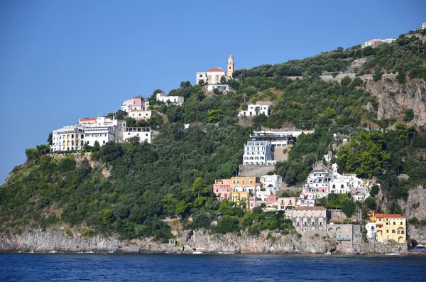在意大利南部的阿马尔菲海岸山水美如画 — 图库照片