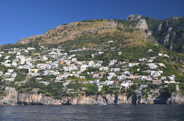 Pittoreska landskap av Amalfikusten i södra Italien — Stockfoto