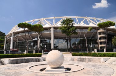 Roma, İtalya Olimpiyat Stadı dış