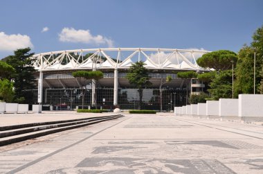 Roma, İtalya Olimpiyat Stadı dış