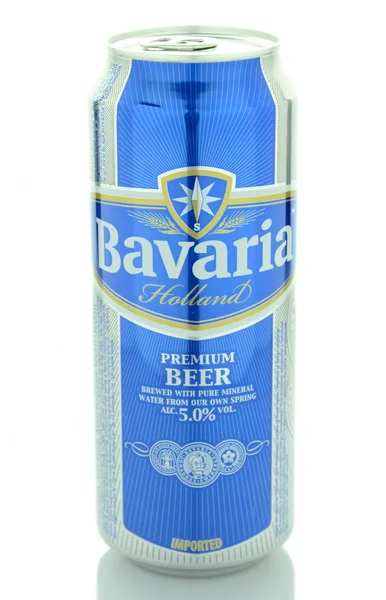 Bavaria beer isolated on white background — Stock Photo, Image