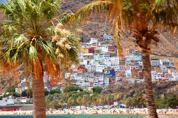 Splendido villaggio di San Andres e spiaggia di Teresitas sull'isola di Tenerife, Spagna — Foto Stock