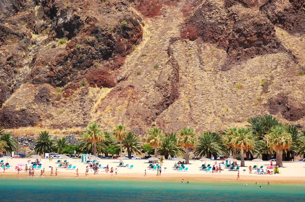 Malerischer traumhafter Teresitas-Strand auf der Insel Teneriffa, Spanien — Stockfoto