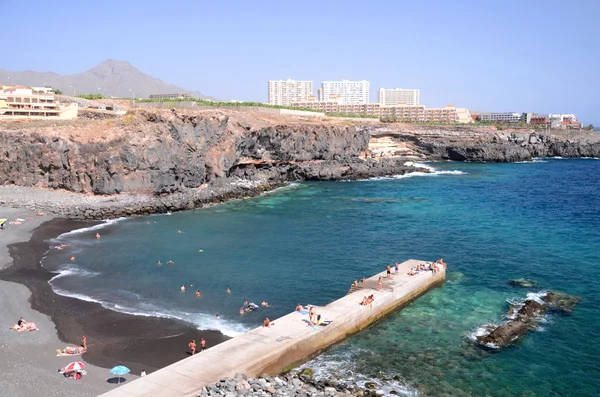 Hermosa playa en Callao Salvaje en Tenerife, España —  Fotos de Stock