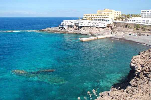 Schöner strand in callao salvaje auf teneriffa, spanien — Stockfoto