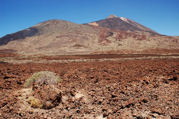 Festői táj, a teide nemzeti park, Tenerife, Spanyolország — Stock Fotó