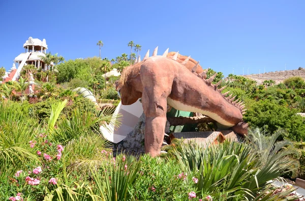 Drageslaget i Siam Park på Tenerife – stockfoto