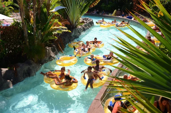 Rivière Mai Thai à Siam Park sur Tenerife Images De Stock Libres De Droits