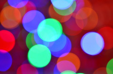 büyülü renkli bokeh arka plan