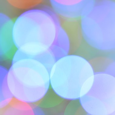 büyülü renkli bokeh arka plan