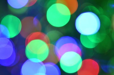 büyülü renkli bokeh arka plan