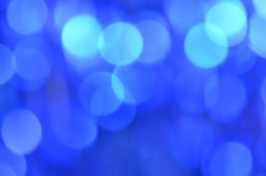 sihirli mavi bokeh arka plan